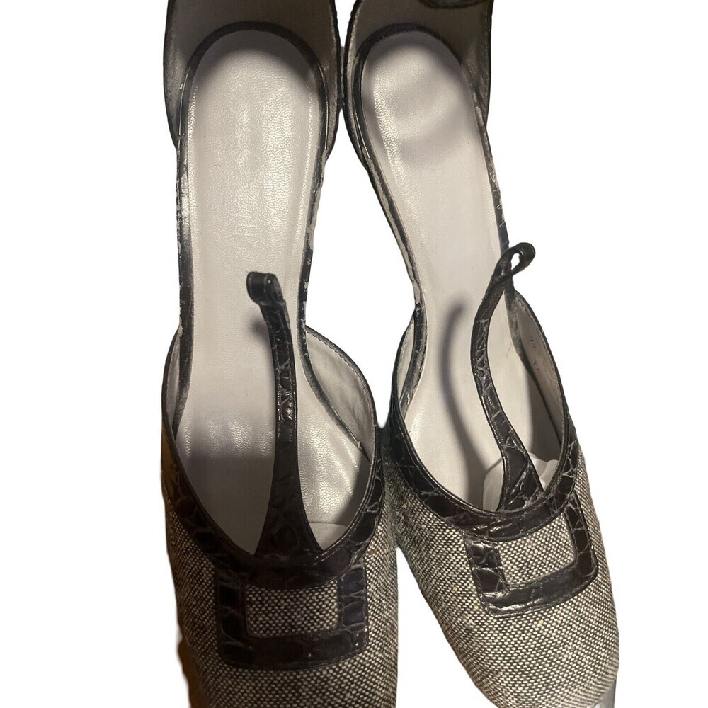 Connie Gray Vintage Looking Strappy Heels Women’s Size 7 1/2 - Picture 10 of 10